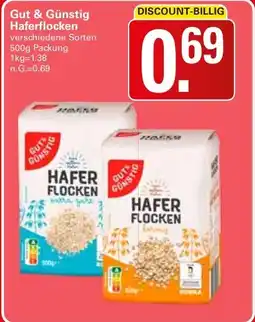 WEZ Gut & Günstig Haferflocken Angebot