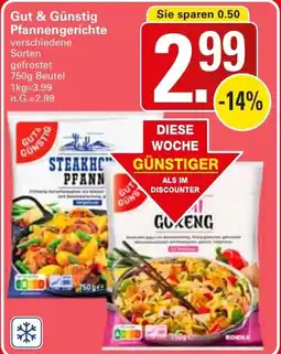 WEZ Gut & Günstig Pfannengerichte Angebot