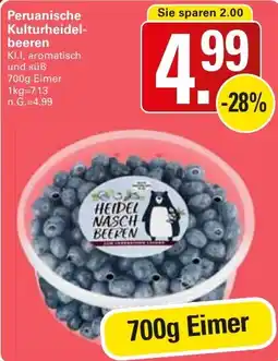 WEZ Peruanische Kulturheidelbeeren Angebot