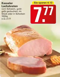 WEZ Kasseler Lachsbraten Angebot
