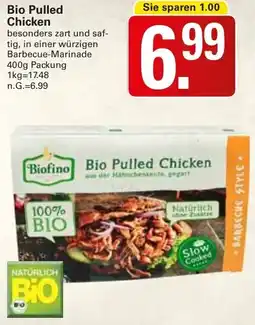 WEZ Bio Pulled Chicken Angebot