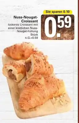 WEZ Nuss-Nougat Croissant Angebot