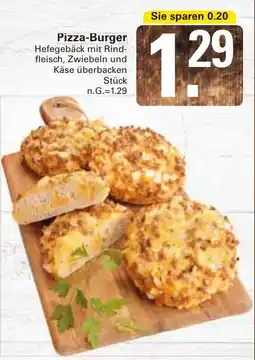 WEZ Pizza-Burger Angebot