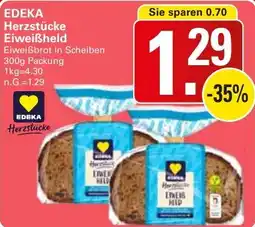 WEZ EDEKA Herzstücke Eiweißheld Angebot