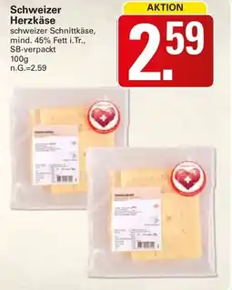 WEZ Schweizer Herzkäse Angebot