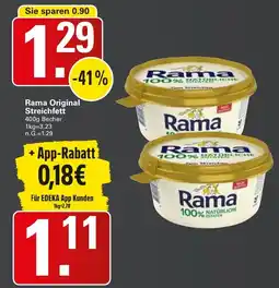 WEZ Rama Original Streichfett Angebot
