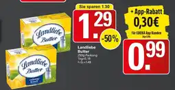 WEZ Landliebe Butter Angebot