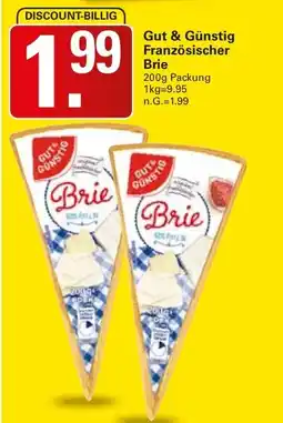 WEZ Gut & Günstig Französischer Brie Angebot