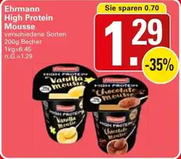 WEZ Ehrmann High Protein Mousse Angebot