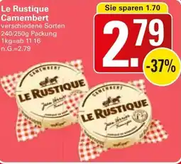 WEZ Le Rustique Camembert Angebot
