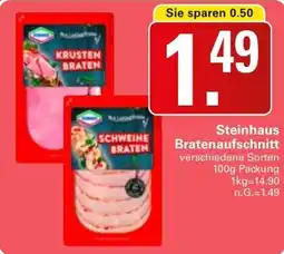 WEZ Steinhaus Bratenaufschnitt Angebot