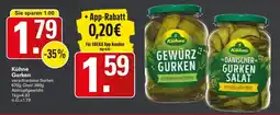 WEZ Kühne Gurken Angebot