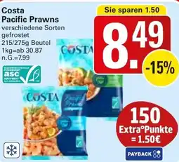 WEZ Costa Pacific Prawns Angebot