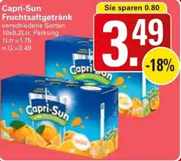 WEZ Capri-Sun Fruchtsaftgetränk Angebot
