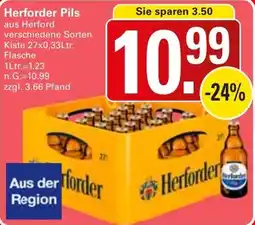 WEZ Herforder Pils Angebot