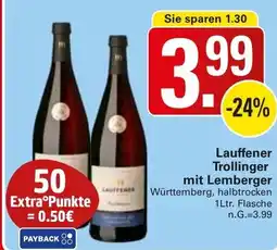 WEZ Lauffener Trollinger mit Lemberger Angebot