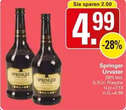 WEZ Springer Urvater Angebot