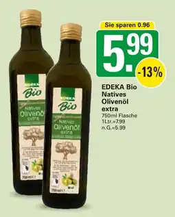 WEZ EDEKA Bio Natives Olivenöl extra Angebot