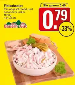 WEZ Bauern Gut Fleischsalat Angebot