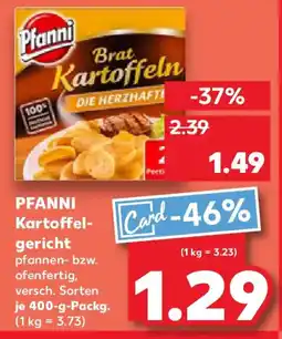 Kaufland PFANNI Kartoffelgericht Angebot