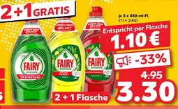 Kaufland FAIRY Geschirrspülmittel Angebot