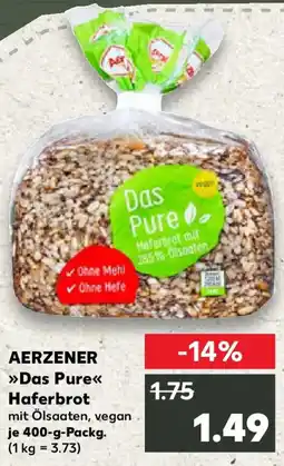 Kaufland AERZENER Das Pure Haferbrot Angebot