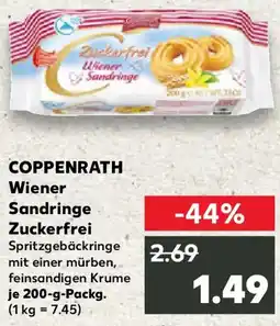 Kaufland COPPENRATH Wiener Sandringe Zuckerfrei Angebot