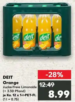 Kaufland DEIT Orange Angebot