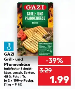 Kaufland GAZİ Grill- und Pfannenkäse Angebot