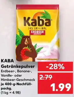 Kaufland KABA Getränkepulver Angebot