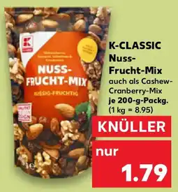 Kaufland K-CLASSIC Nuss- Frucht-Mix Angebot
