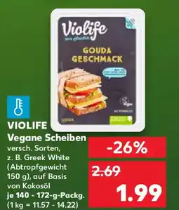 Kaufland VIOLIFE Vegane Scheiben Angebot
