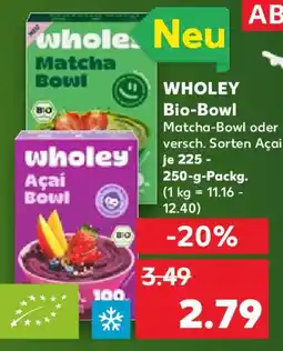 Kaufland WHOLEY Bio-Bowl Angebot