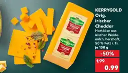 Kaufland KERRYGOLD Orig. irischer Cheddar Angebot