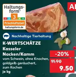 Kaufland K-WERTSCHÄTZE Kasseler Nacken/Kamm Angebot
