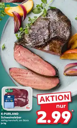 Kaufland K-PURLAND Schweineleber Angebot