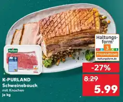 Kaufland K-PURLAND Schweinebauch Angebot