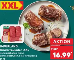 Kaufland K-PURLAND Rinderrouladen XXL Angebot