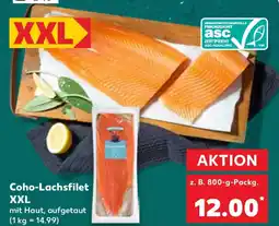Kaufland Coho-Lachsfilet XXL Angebot