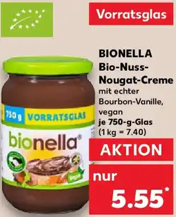 Kaufland BIONELLA Bio-Nuss- Nougat-Creme Angebot