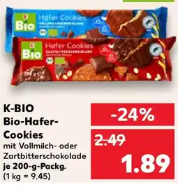 Kaufland K-BIO Bio-Hafer- Cookies Angebot