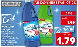 Kaufland DANKLORIX Reiniger Angebot