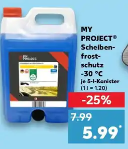 Kaufland MY PROJECT Scheibenfrostschutz Angebot