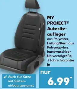 Kaufland MY PROJECT Autositzaufleger Angebot