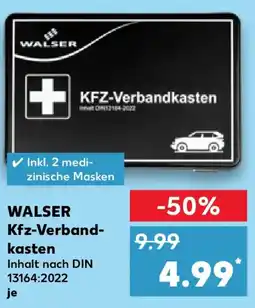 Kaufland WALSER Kfz-Verbandkasten Angebot