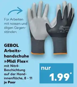 Kaufland GEBOL Arbeitshandschuhe Midi Flex Angebot
