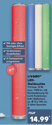 Kaufland LIV&BO LED- Stehleuchte Angebot