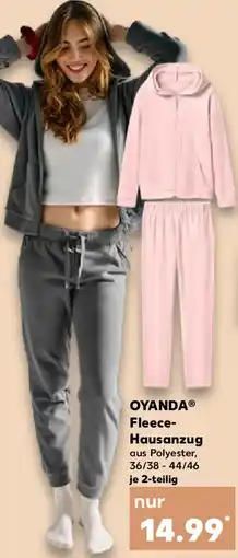 Kaufland OYANDA Fleece - Hausanzug Angebot