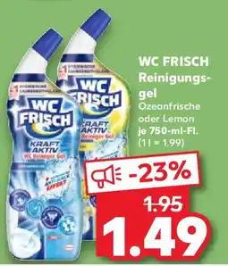 Kaufland WC FRISCH Reinigungsgel Angebot