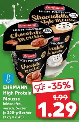 Kaufland EHRMANN High Protein Mousse Angebot
